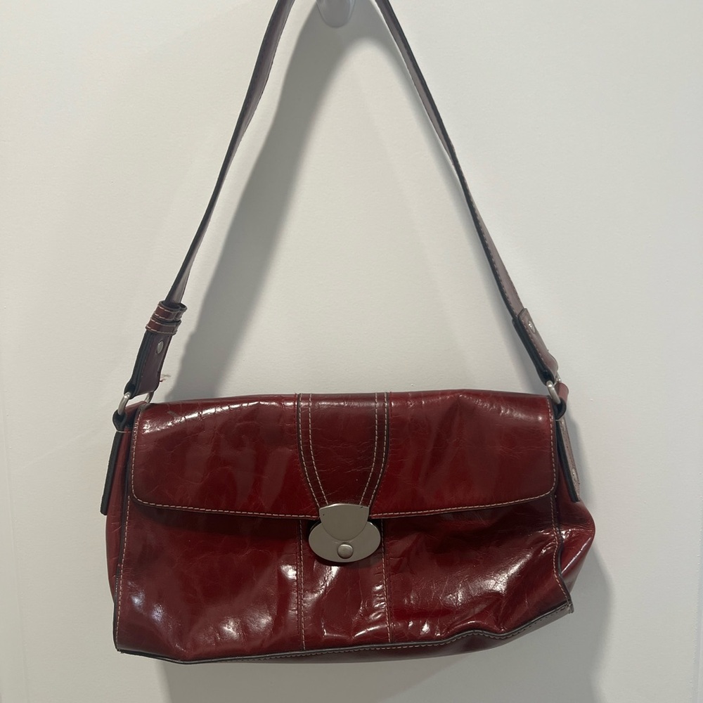 90s/2000s Vintage Red Shoulder Bag